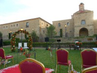 Decoración de una boda al aire libre