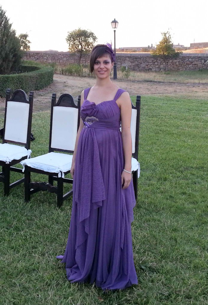 Vestido de fiesta embarazada