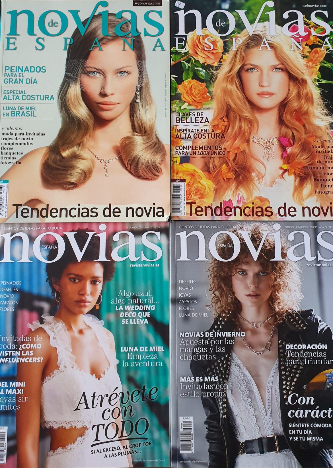 Revista Novias España. Así han cambiado las ideas para bodas en los últimos 10 años